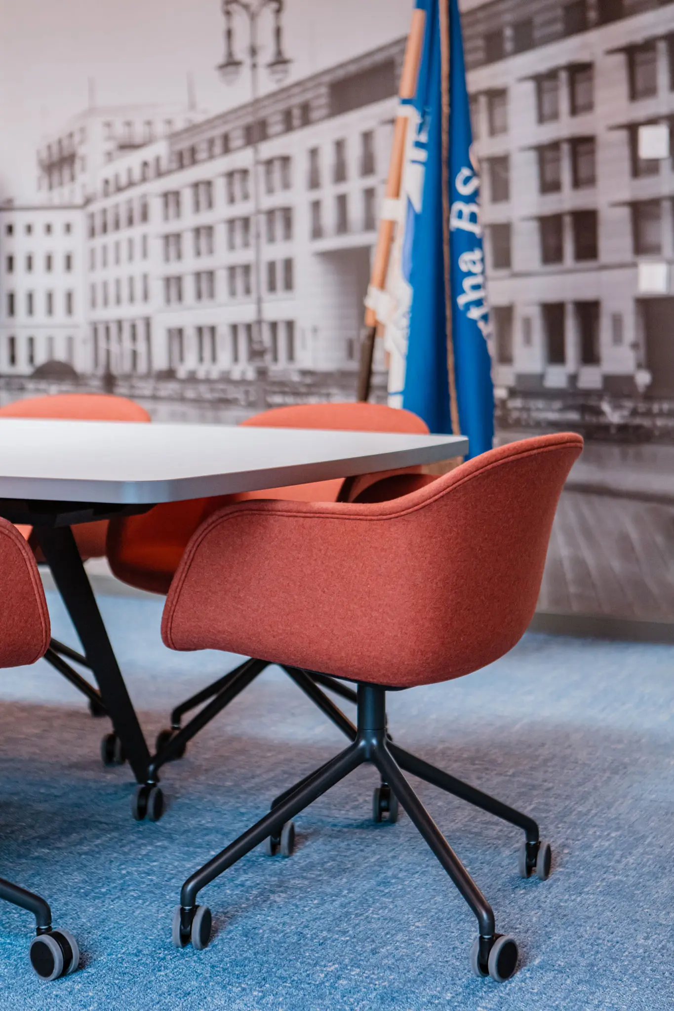 Meetingraum im Hertha BSC Office Gebäude