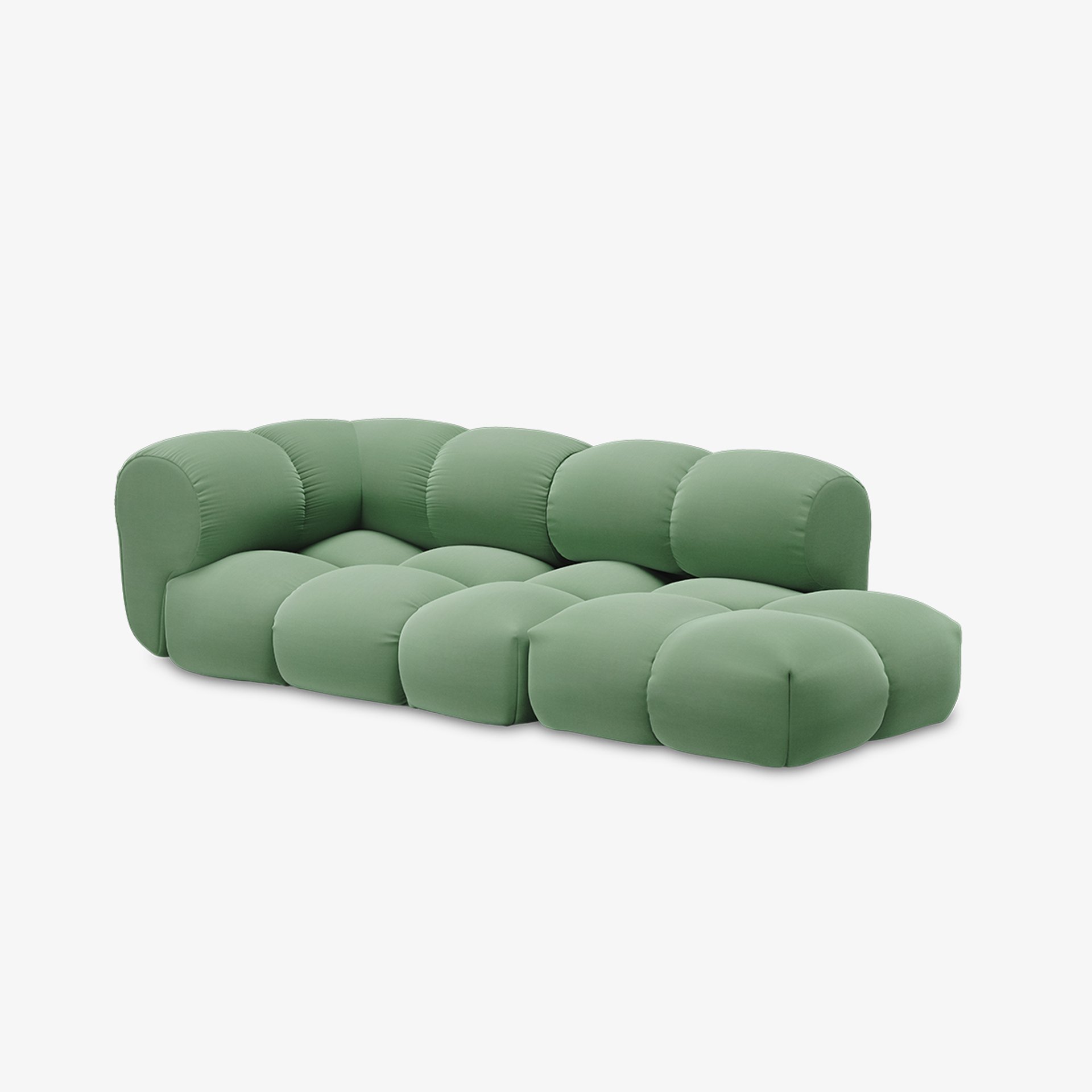 grünes softes Sofa Möbel von Objekte unserer Tage