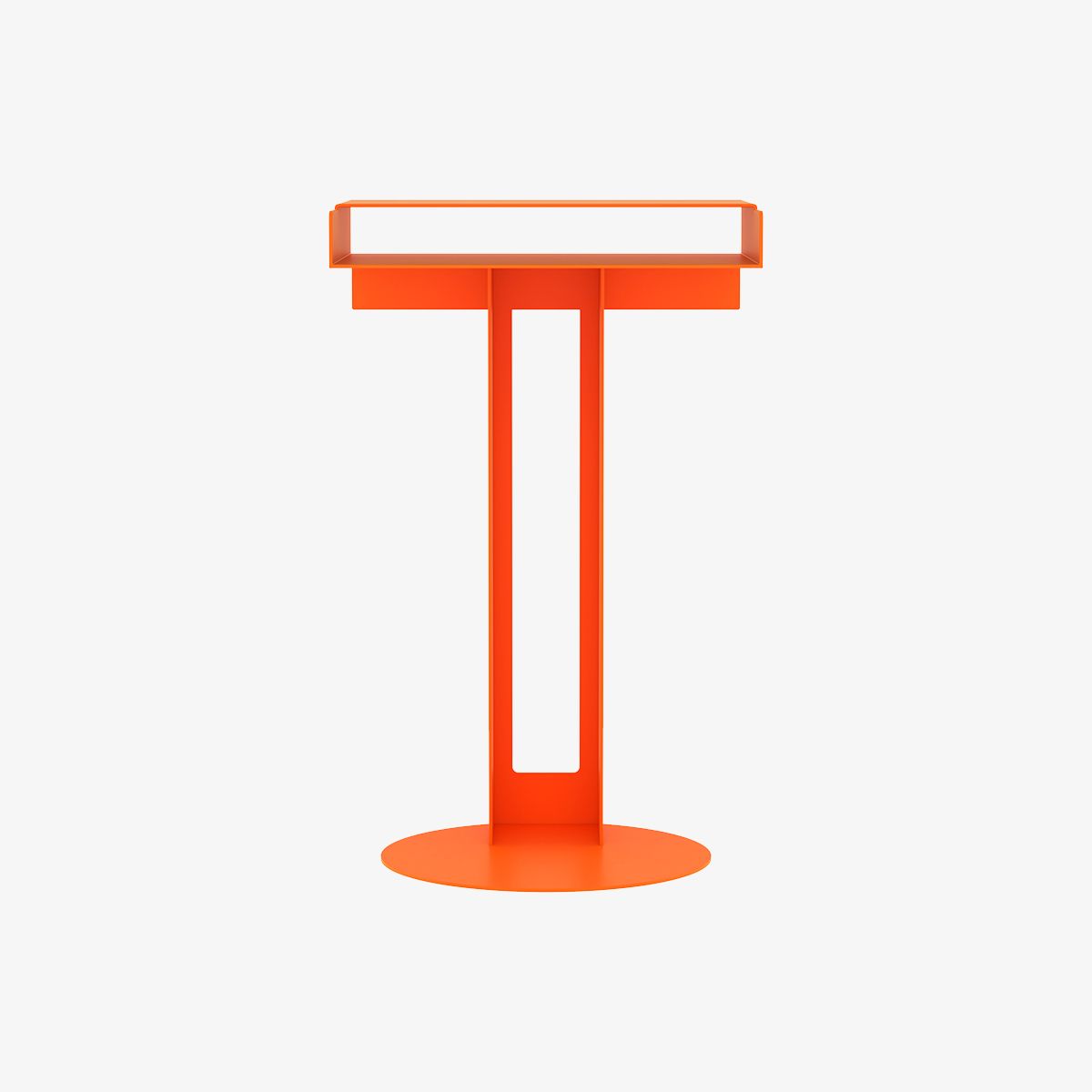 Oranger Beistelltisch von New Tendency