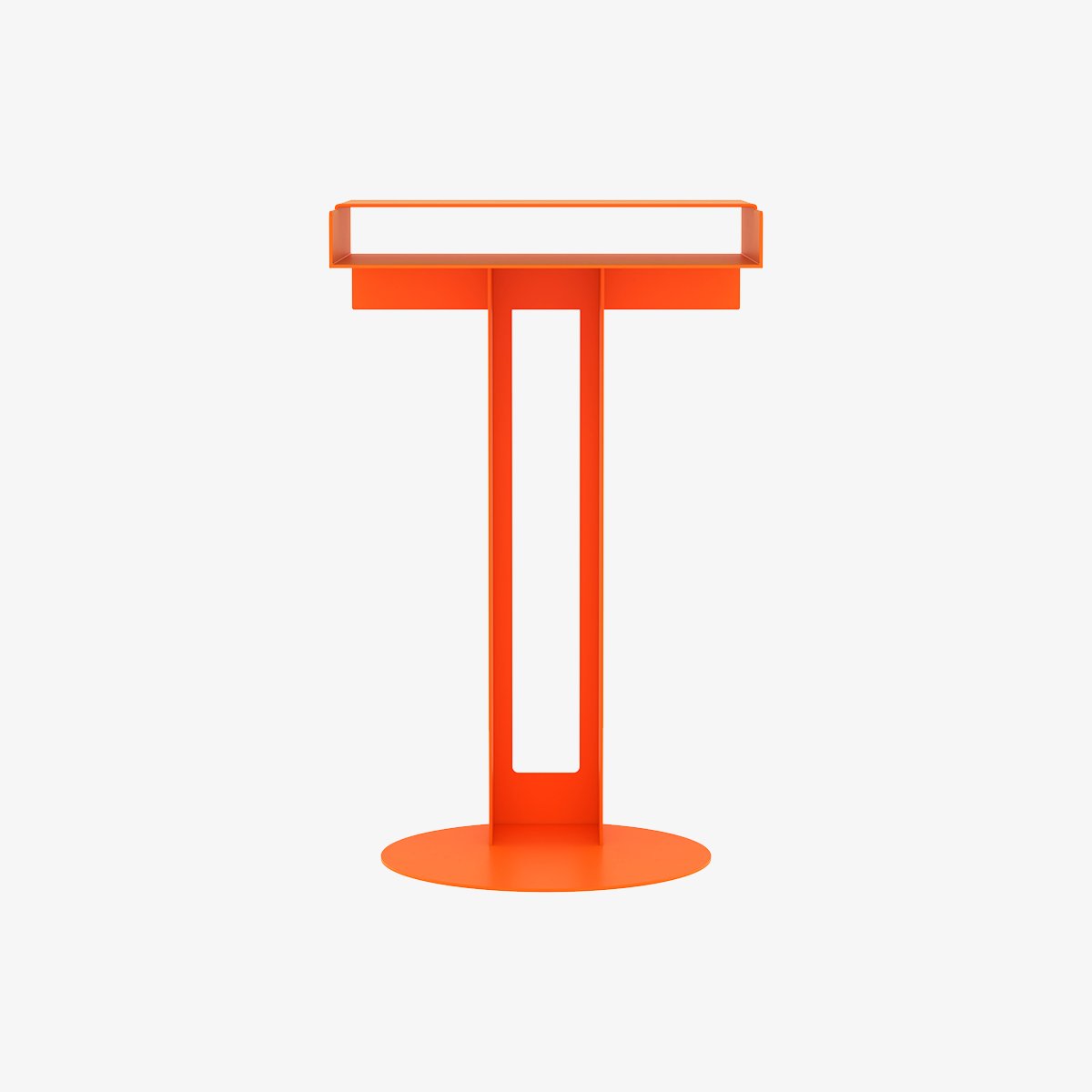 Oranger Beistelltisch von New Tendency
