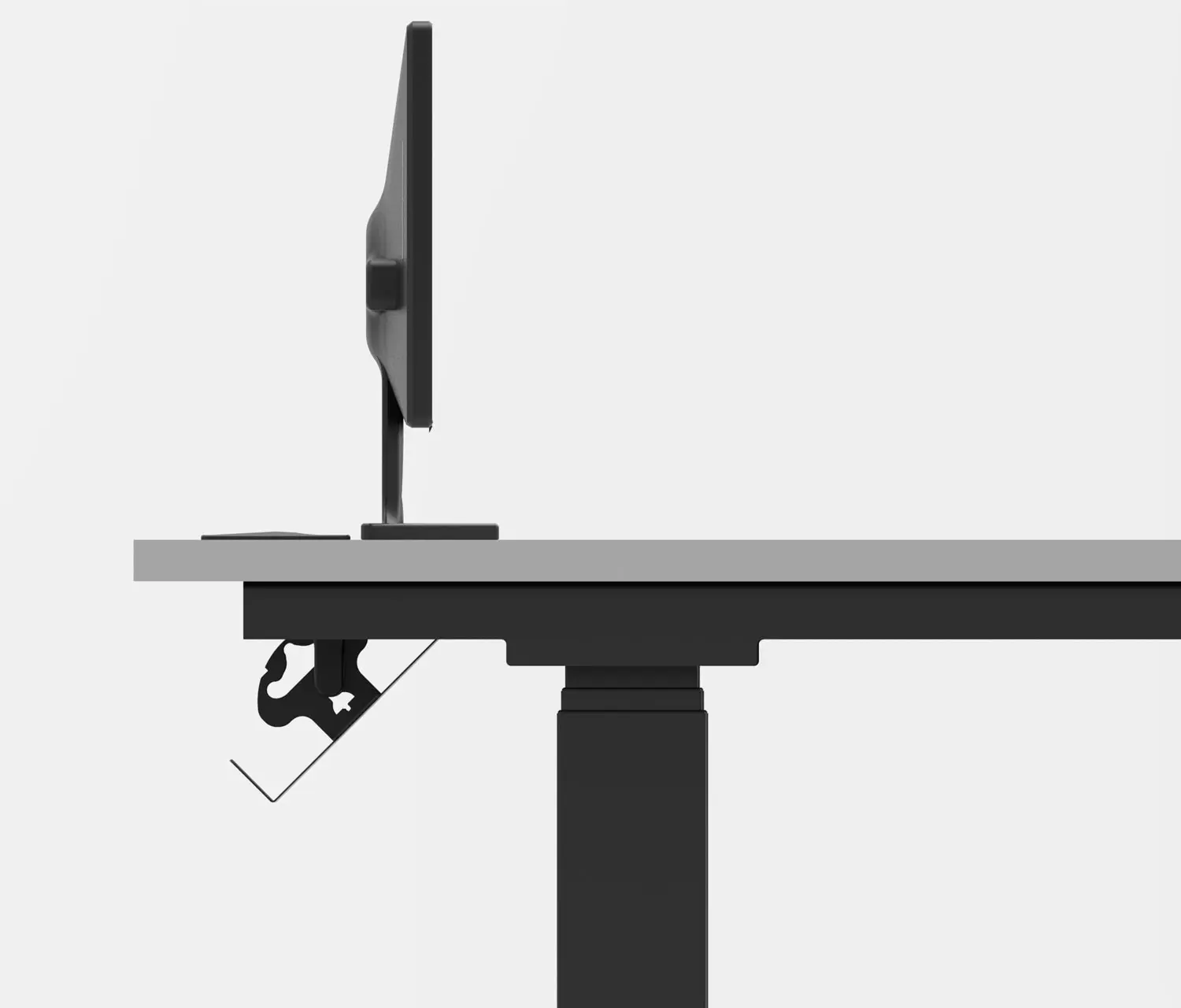 Side view LINDEMANN SST E+ with Monitor