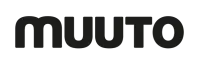 Schwarzes Logo des Herstellers Muuto
