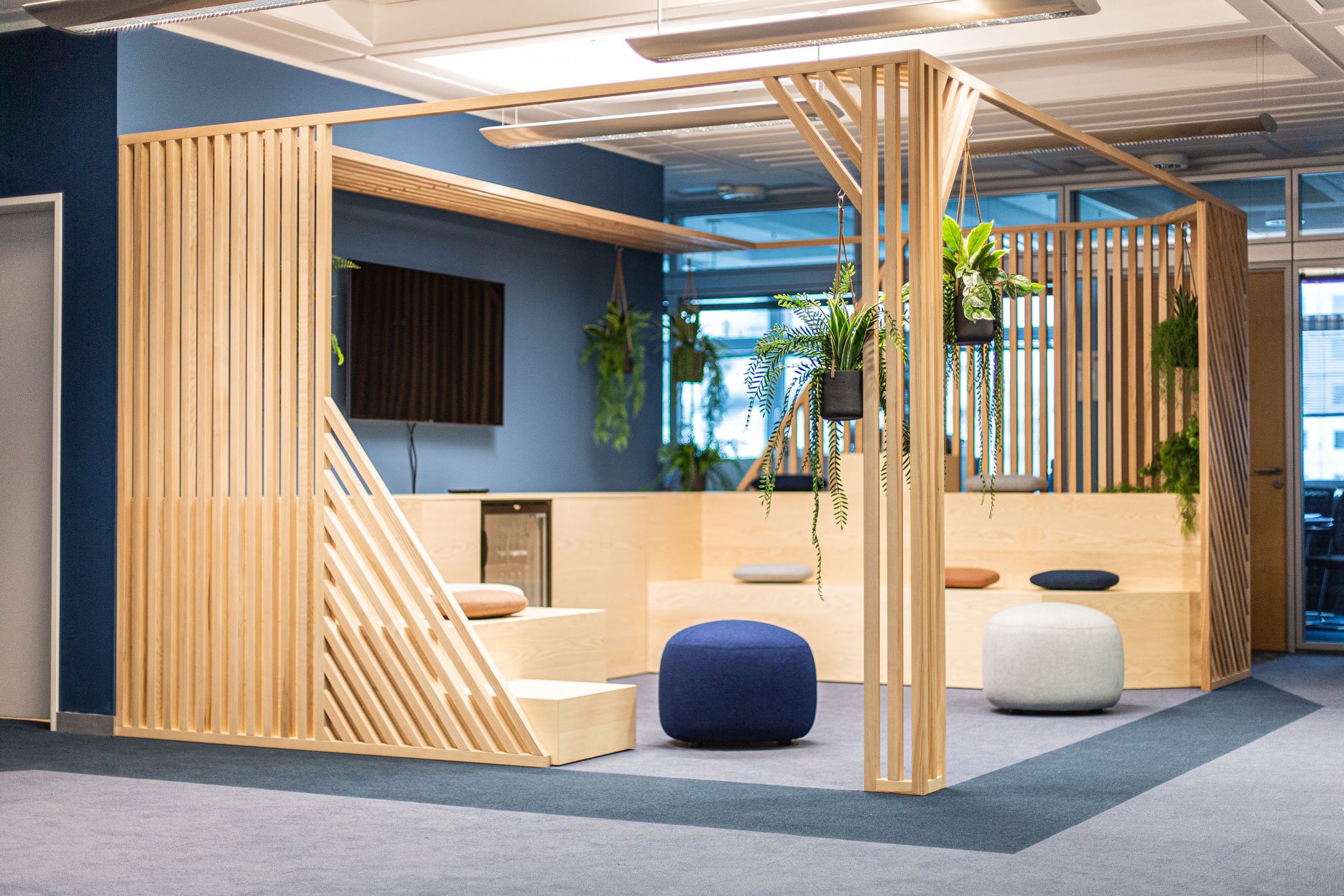 Pergola in the office of the Berlin Chamber of Commerce and Industry