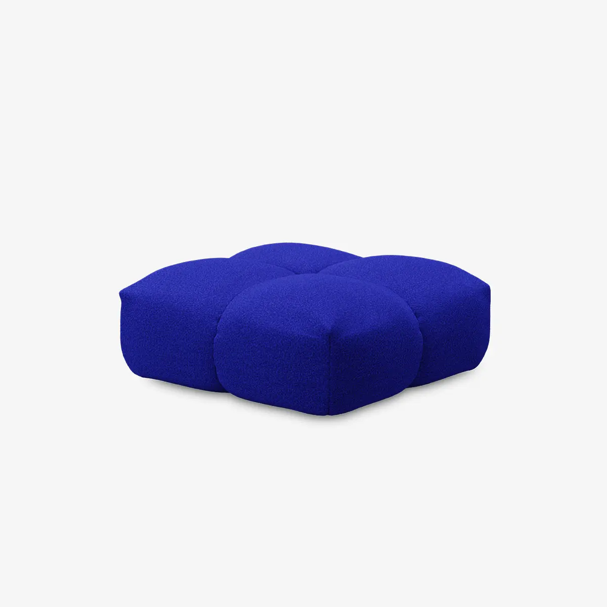 Blauer Sander Sofa Pouf von Objekte unserer Tage