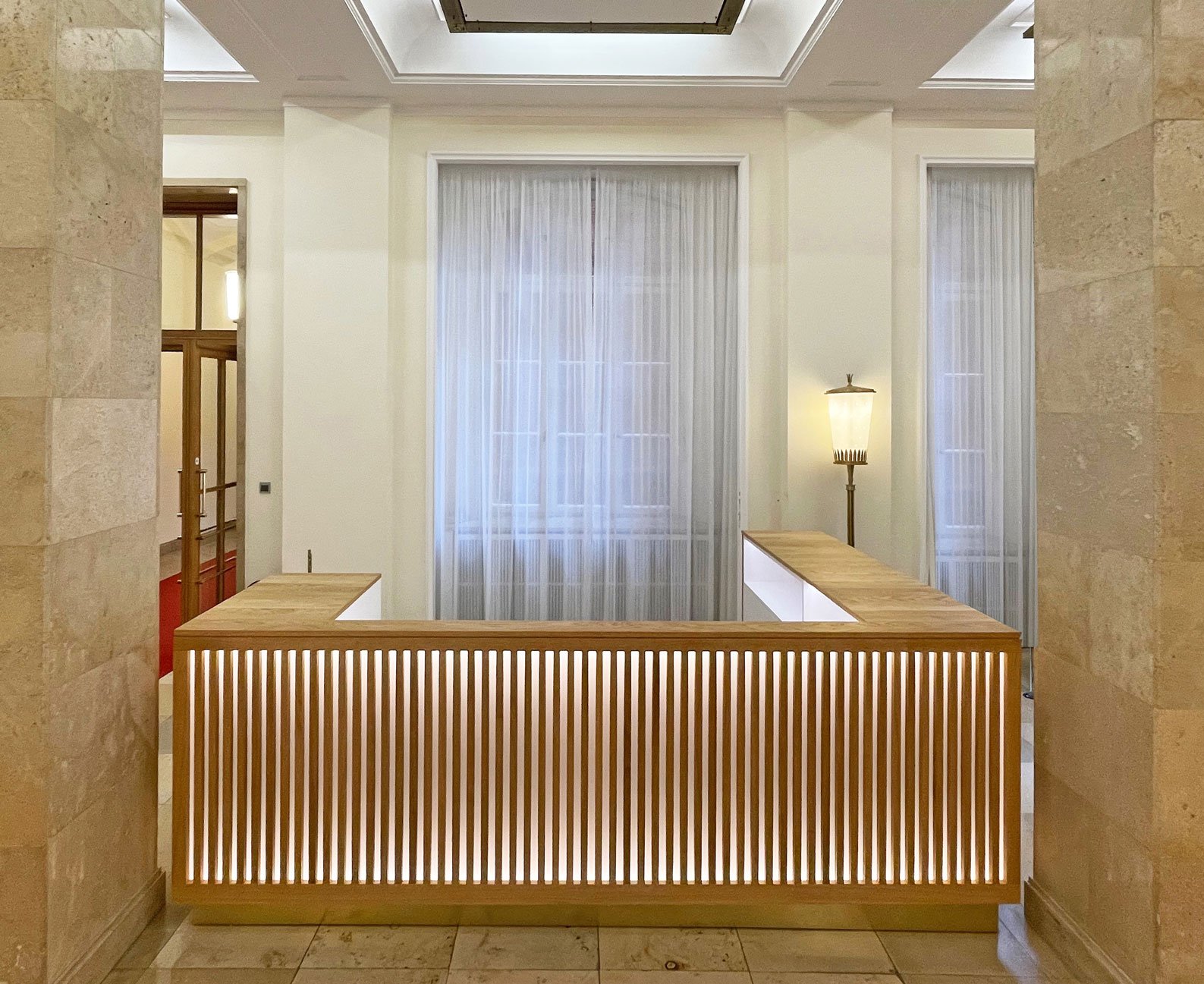Reception area of the Senate Chancellery Berlin