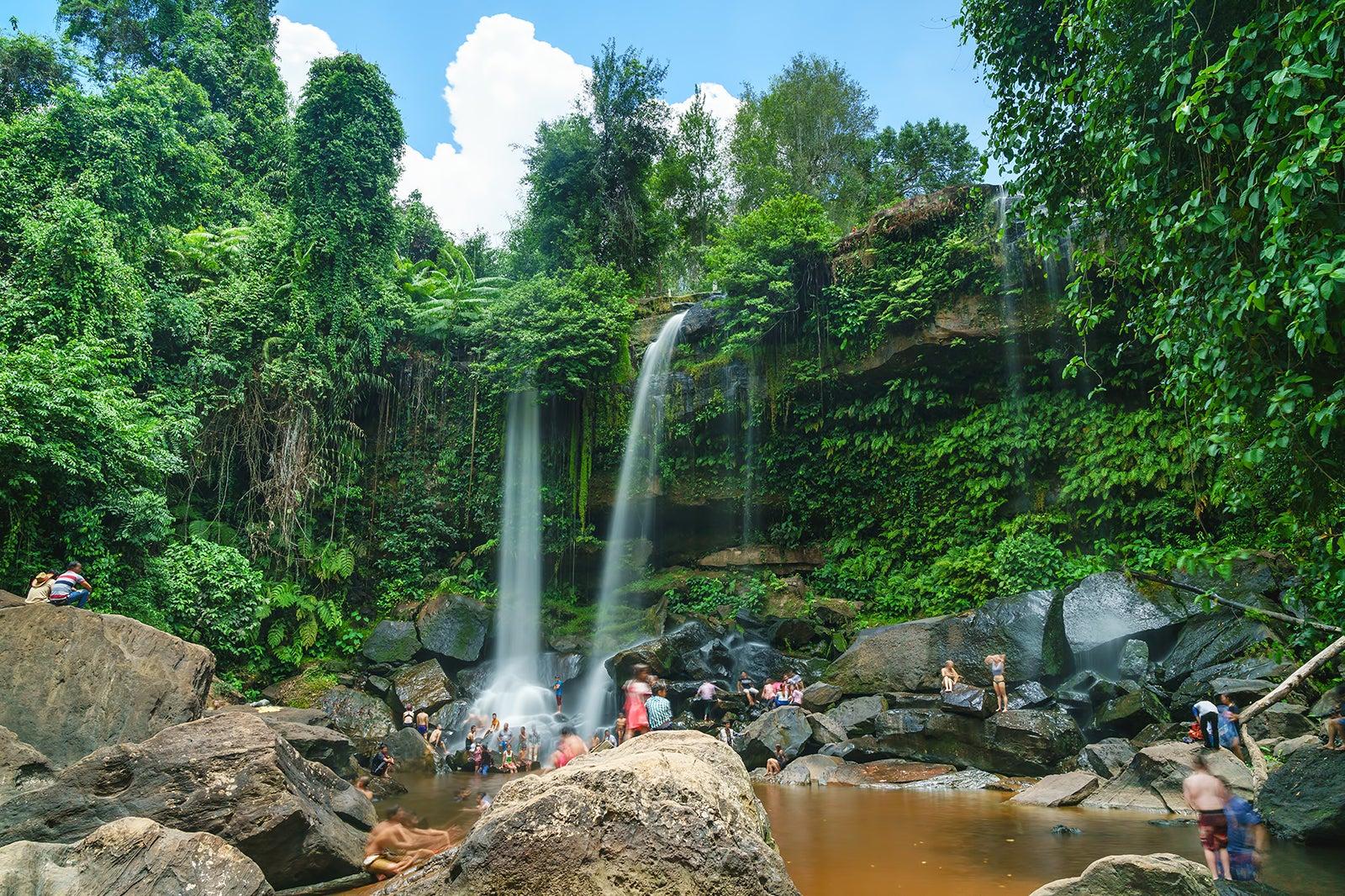 Phnom Kulen National Park Near Siem Reap