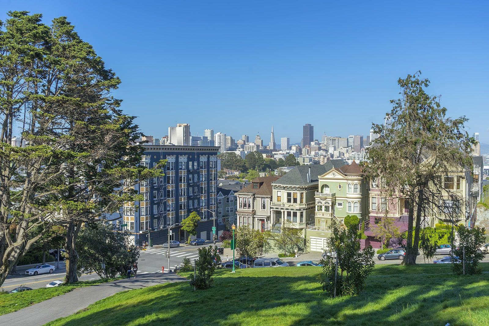 Alamo Square Park in San Francisco