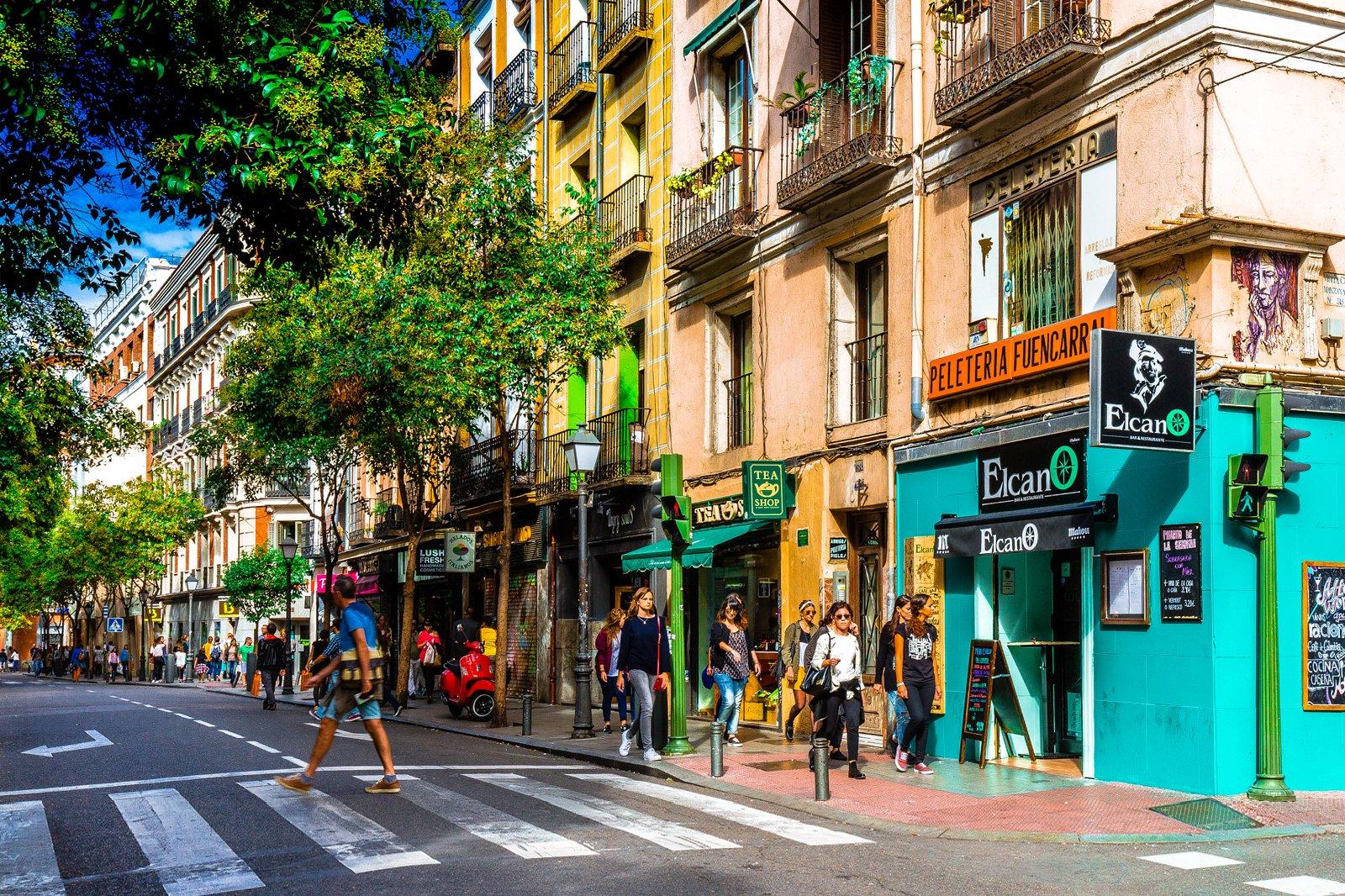 Shopping Streets in Madrid