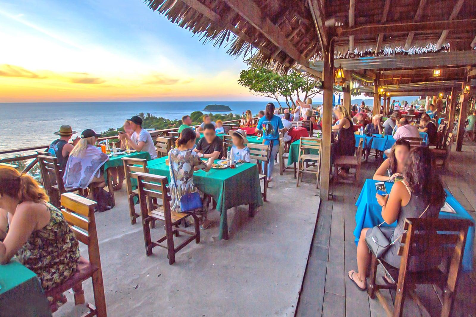 Great Sunset Bars above Kata Noi