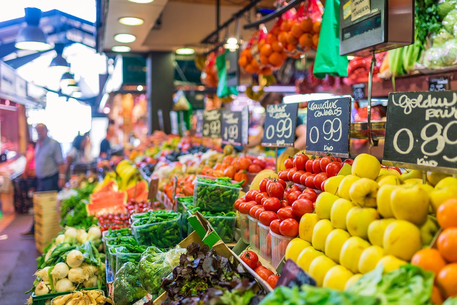 Mercat La Boqueria in Barcelona