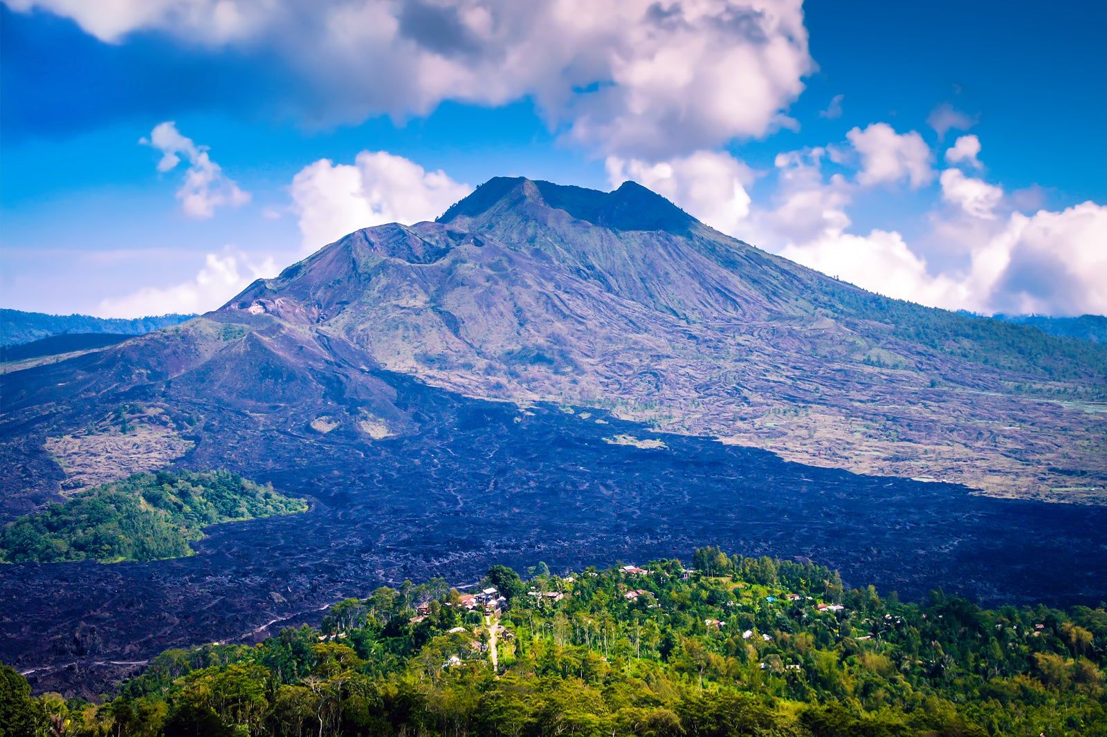 Mount Agung in Bali