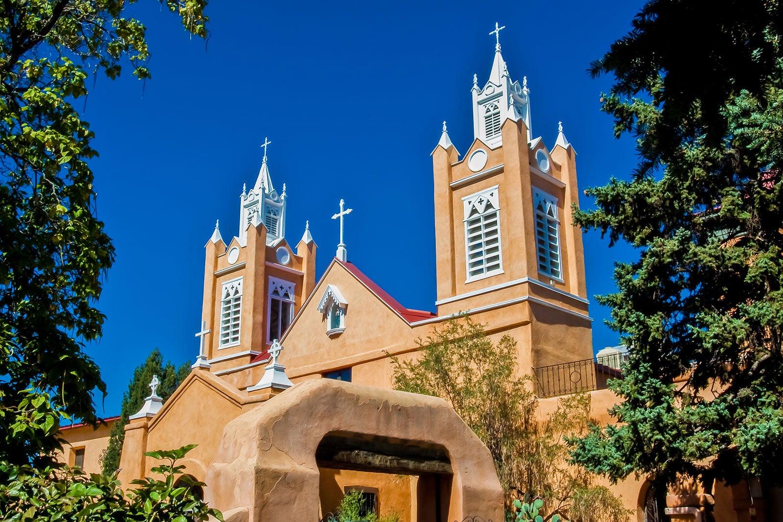 San Felipe de Neri Church in Albuquerque.