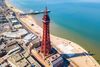 Blackpool Tower and Comedy Carpet