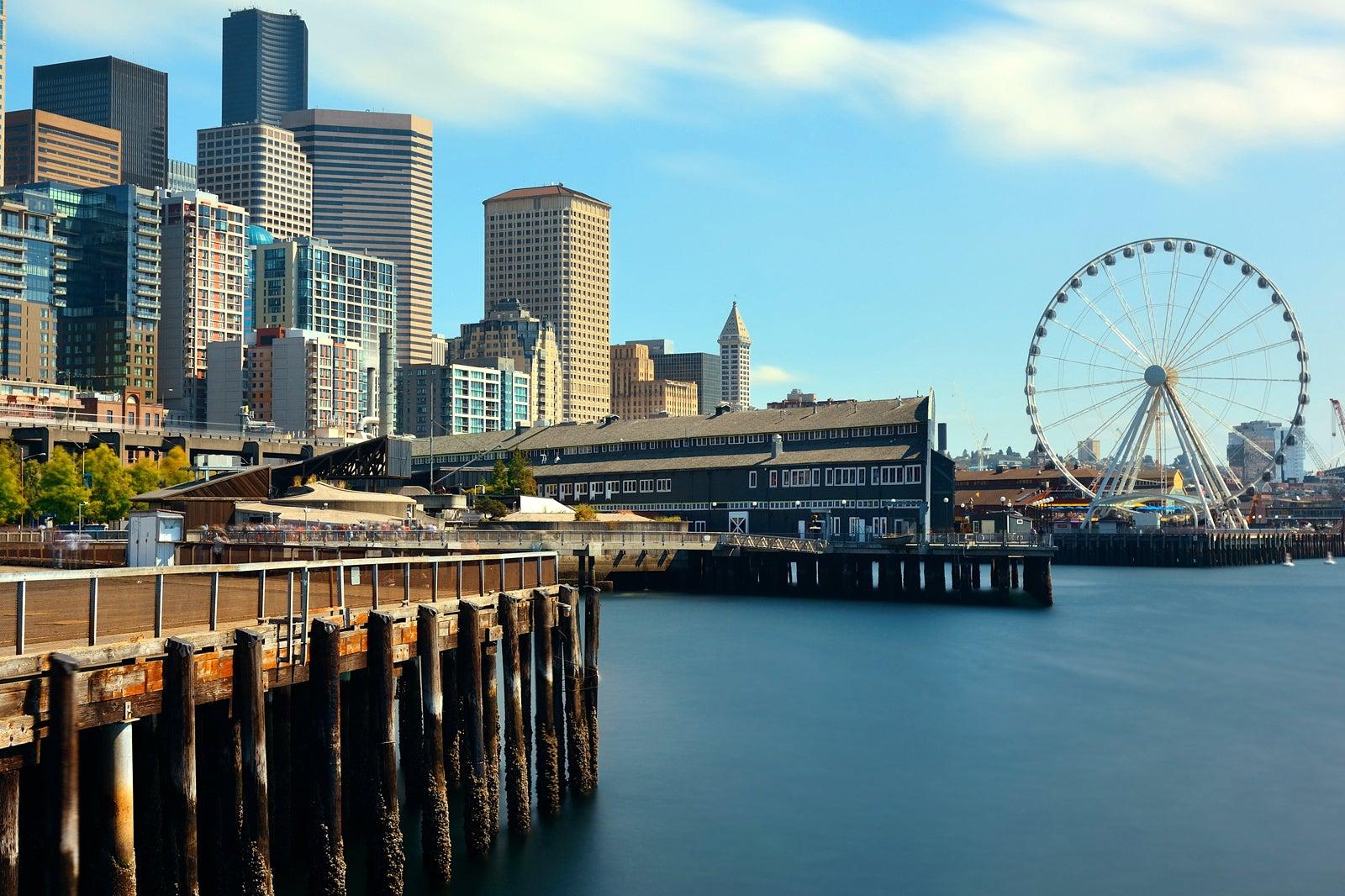 Seattle Waterfront in Seattle
