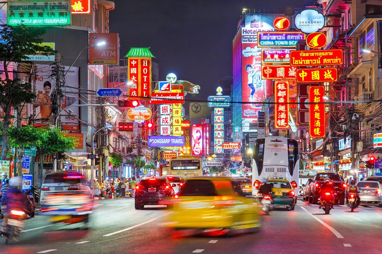 Nightlife in China Town