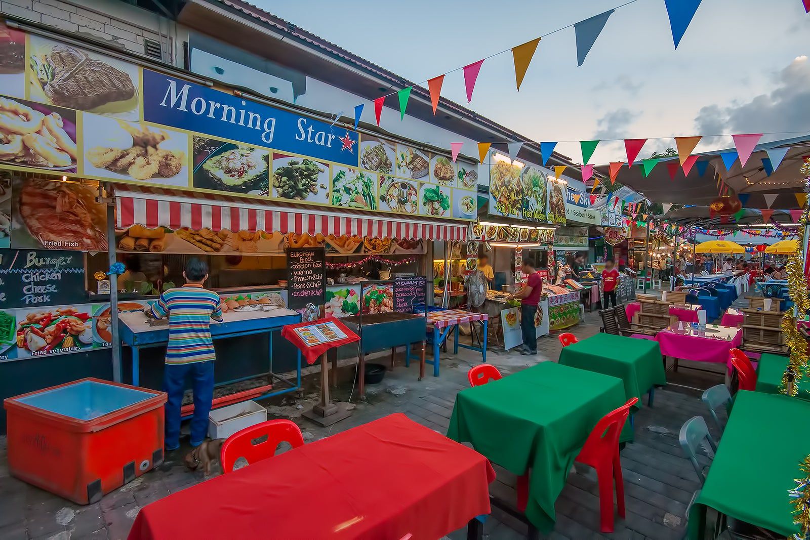 Chaweng Night Market in Koh Samui