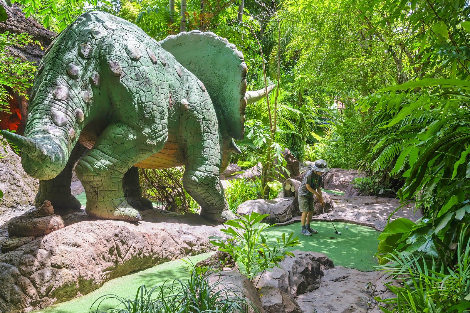 Dino Park Mini Golf in Phuket