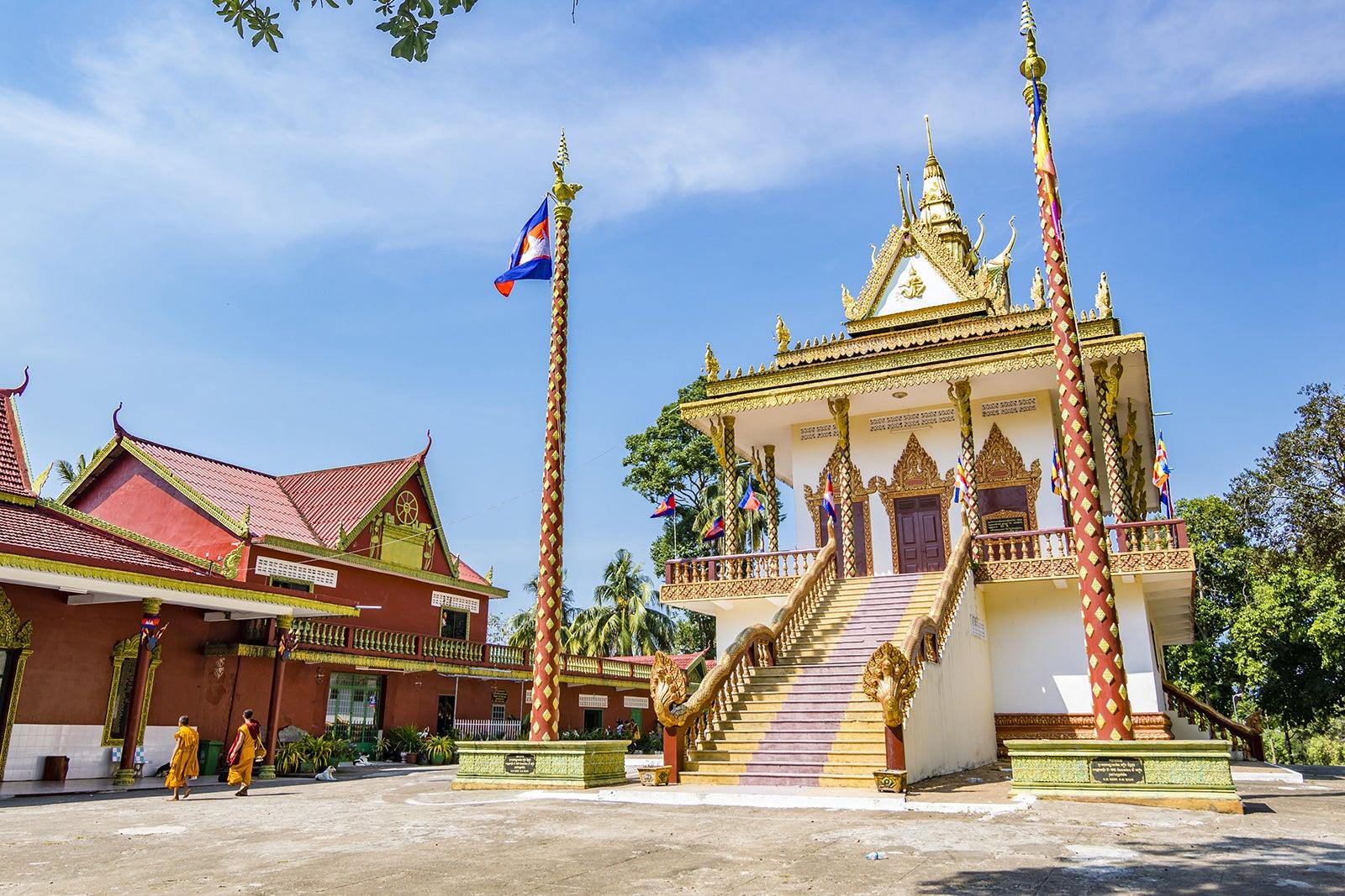 Wat Leu Temple in Sihanoukville