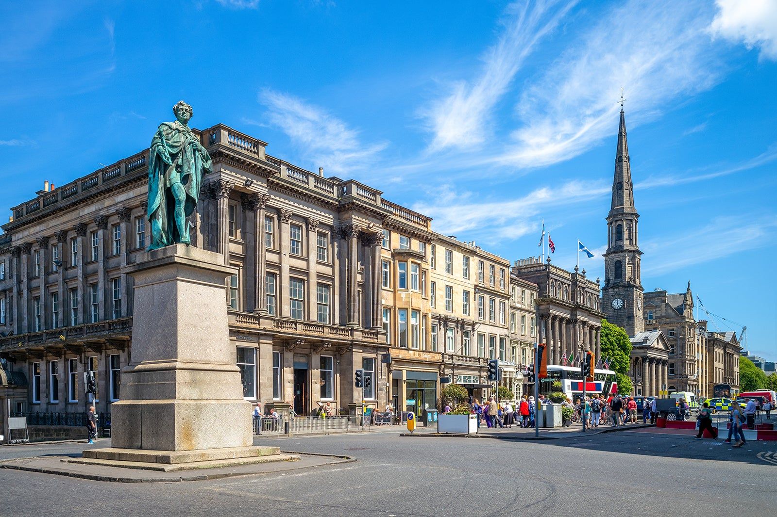 George Street in Edinburgh