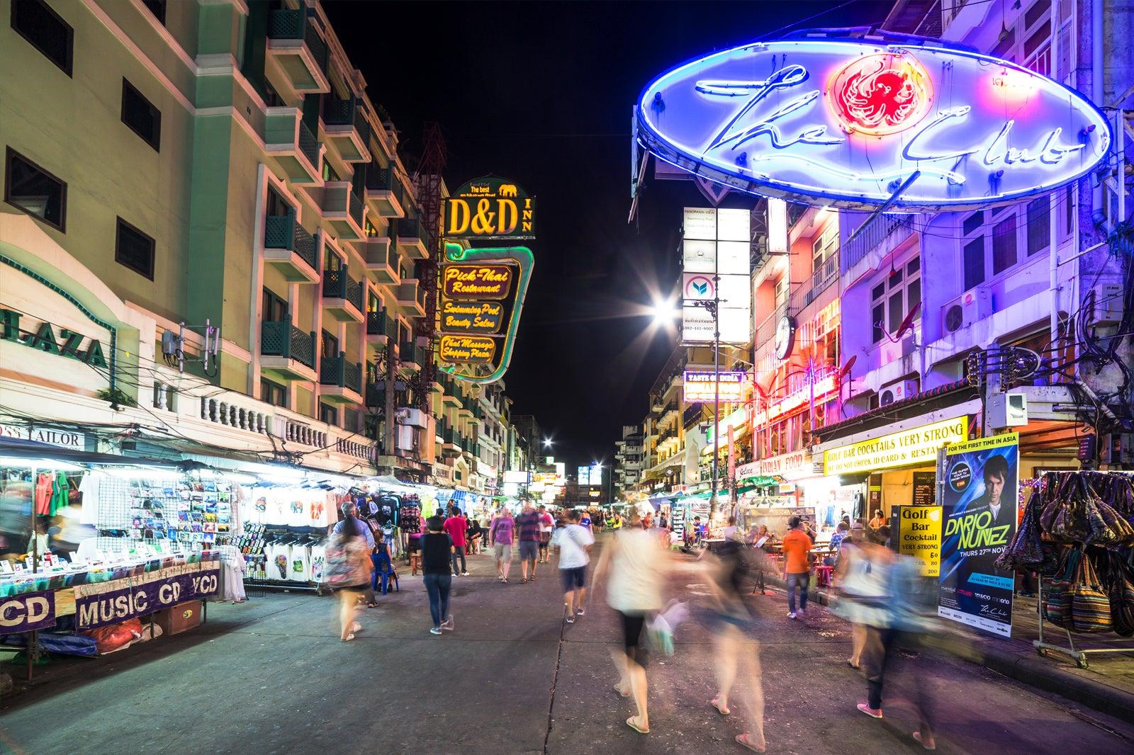 Khao San Road in Bangkok