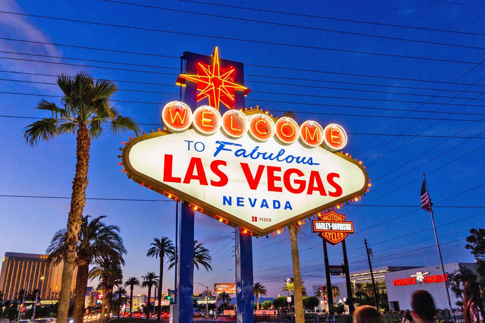 Welcome to Fabulous Las Vegas Sign