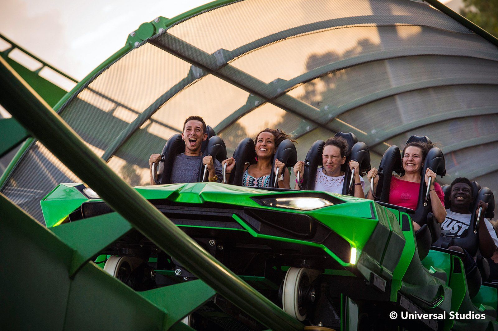 Incredible Hulk Roller Coaster in Orlando