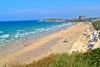 Beach in Fistral Newquay