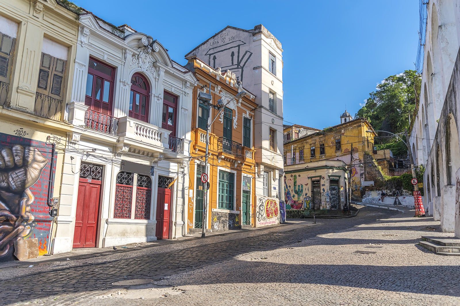 Bairro de Santa Teresa no Rio de Janeiro