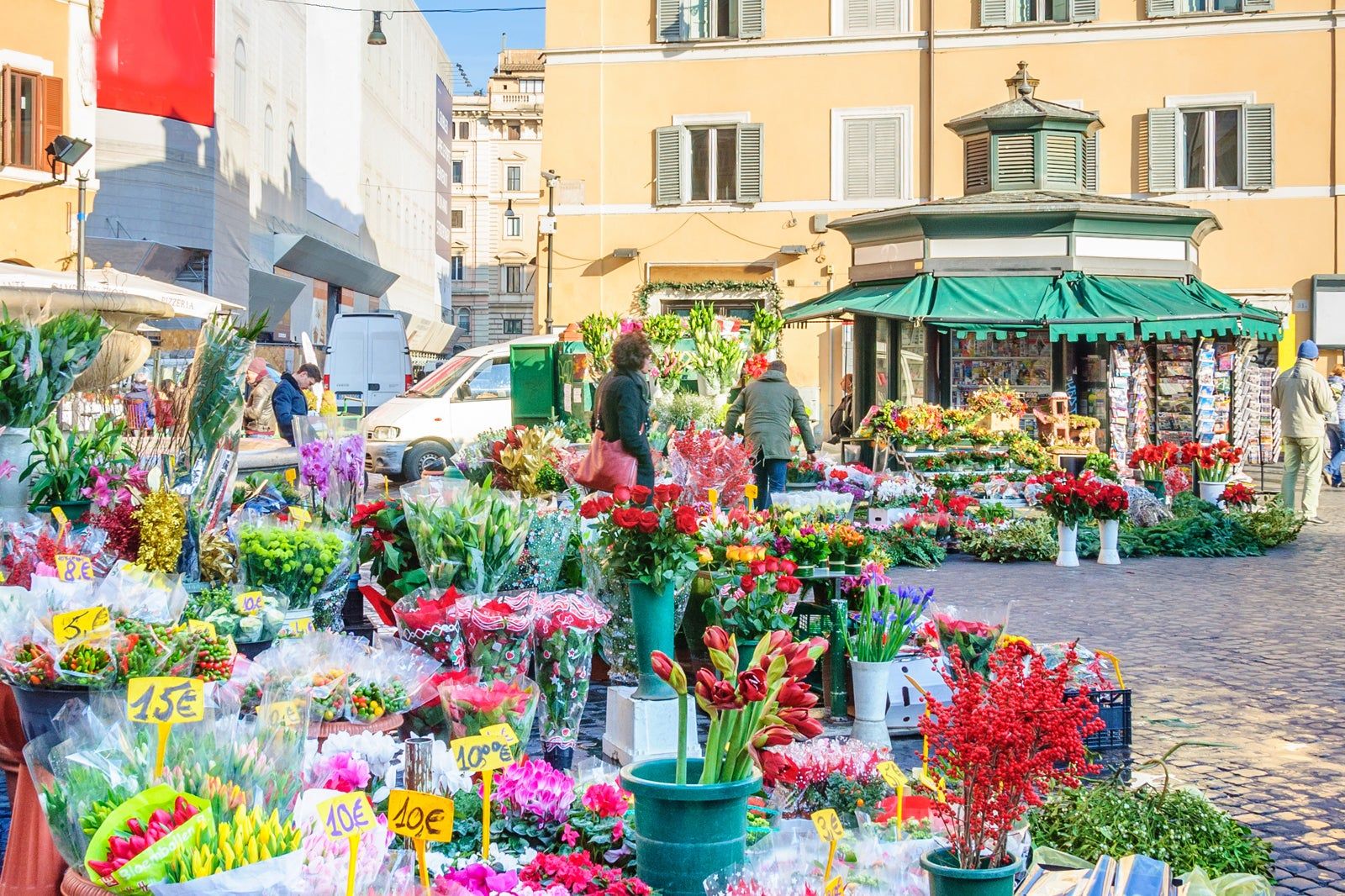 Campo de' Fiori Market in Rome