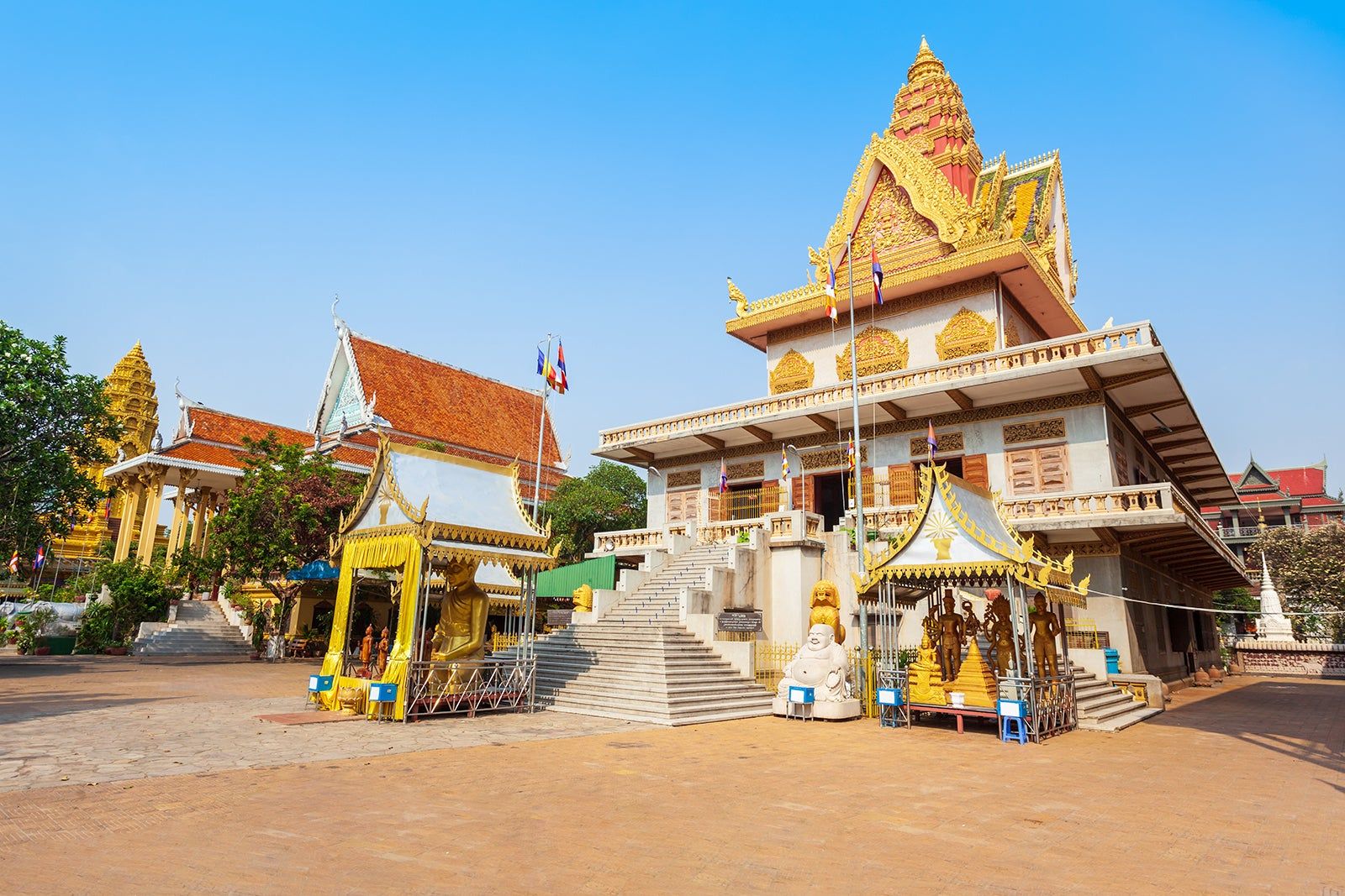 Wat Ounalom in Phnom Penh