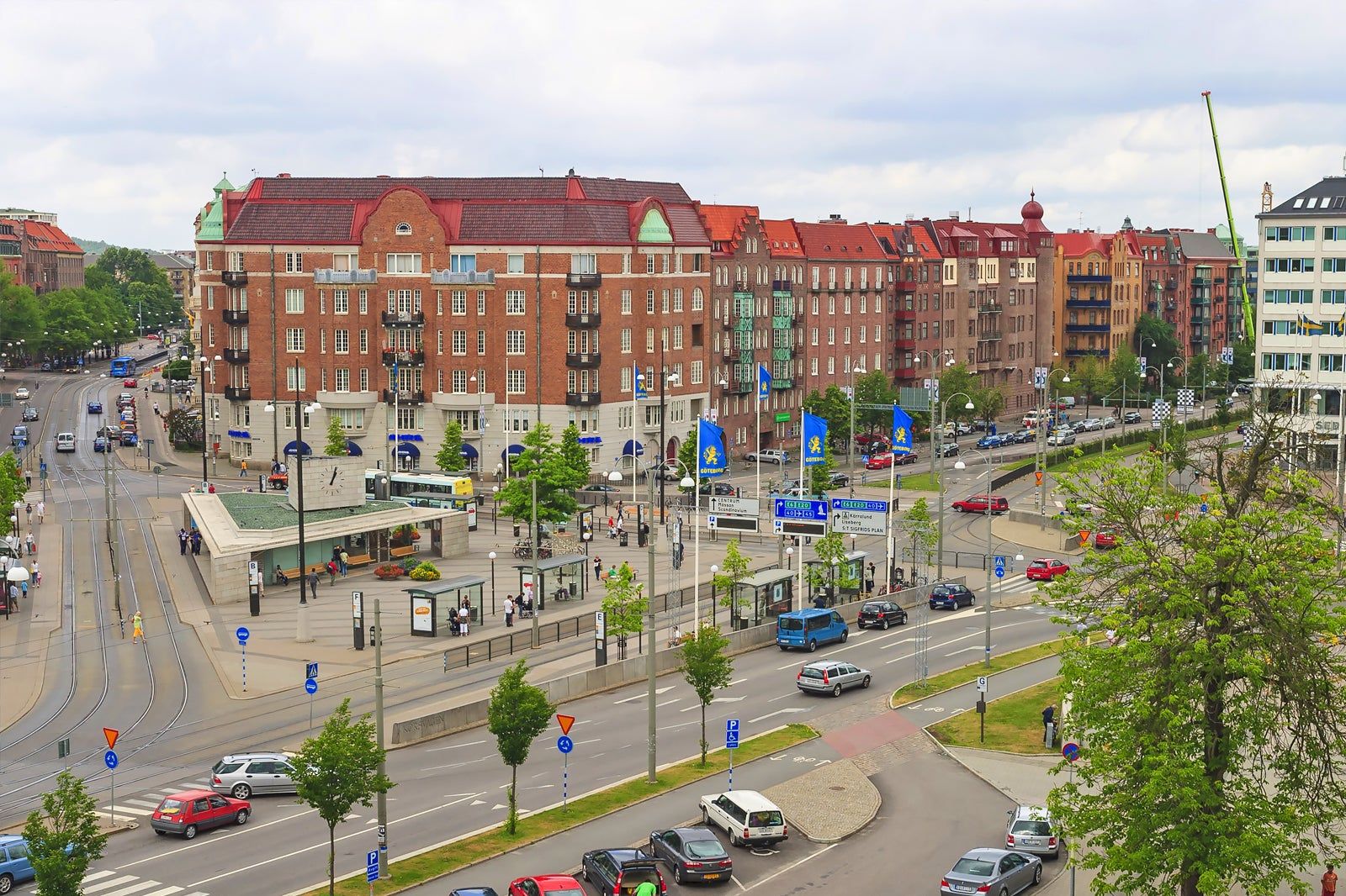 Södra vägen and Korsvägen i Göteborg