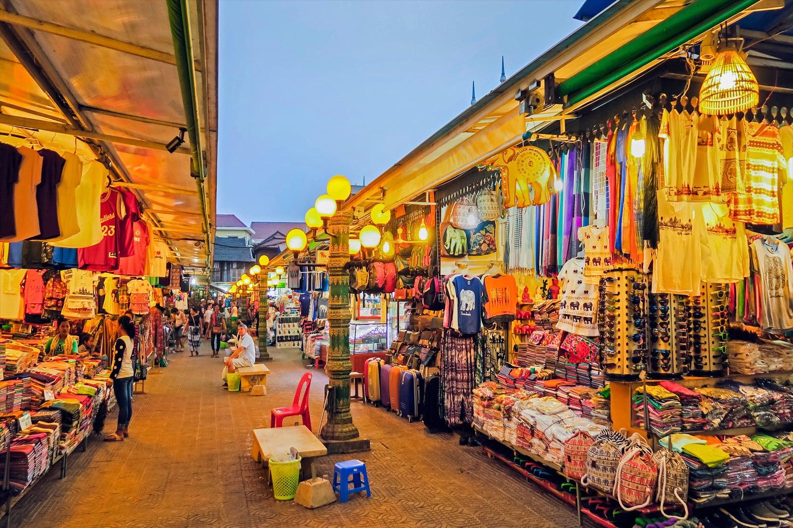 Shopping in Cambodia