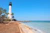 Bill Baggs Cape Florida State Park Beach in Miami Beach