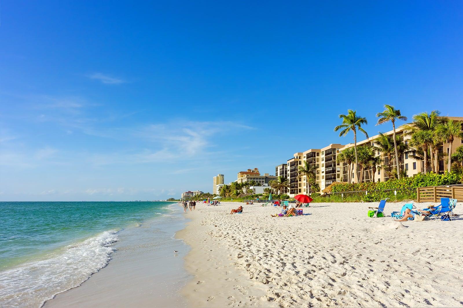 Vanderbilt Beach in Naples, Florida