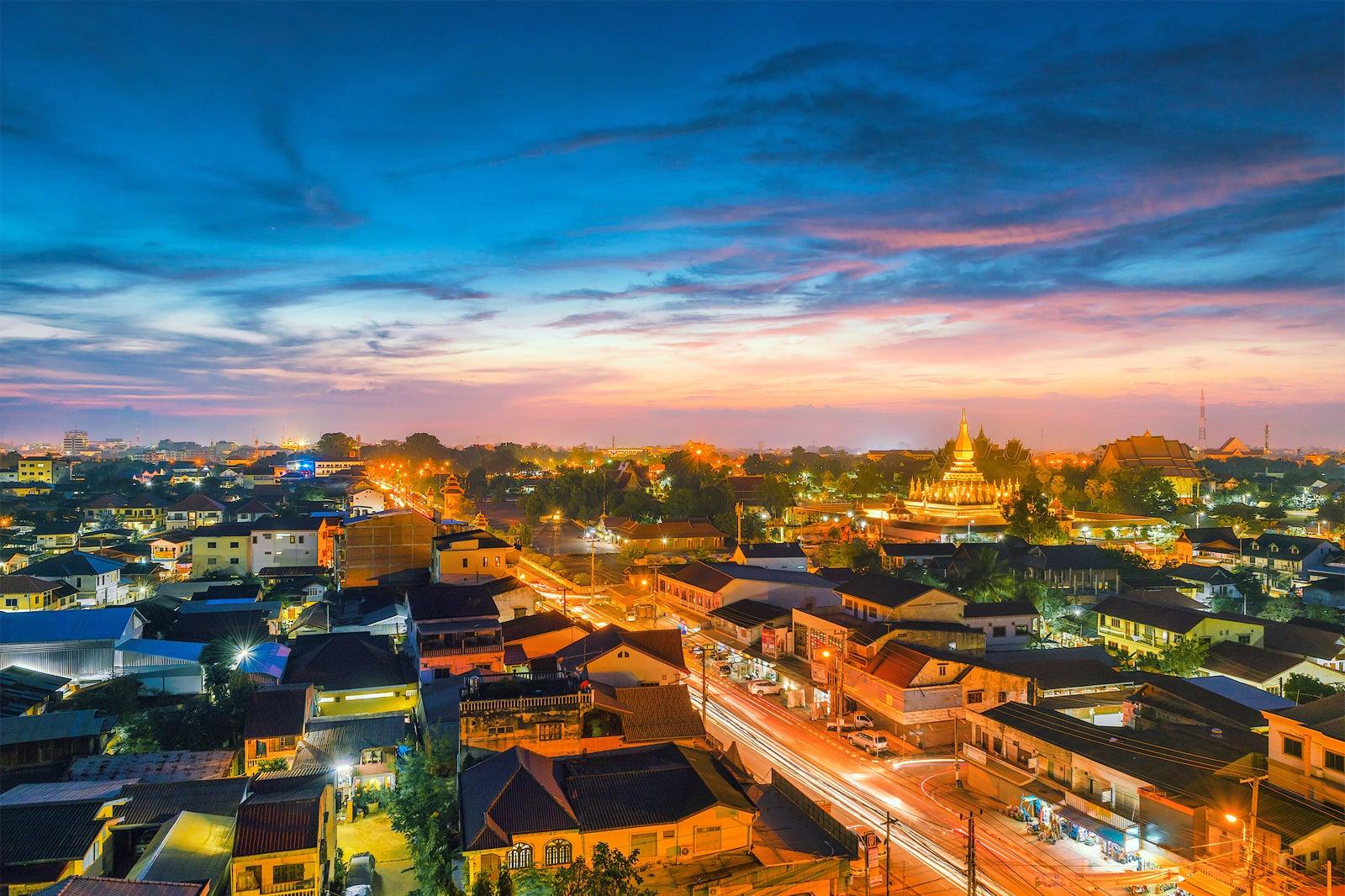 Nightlife in Laos