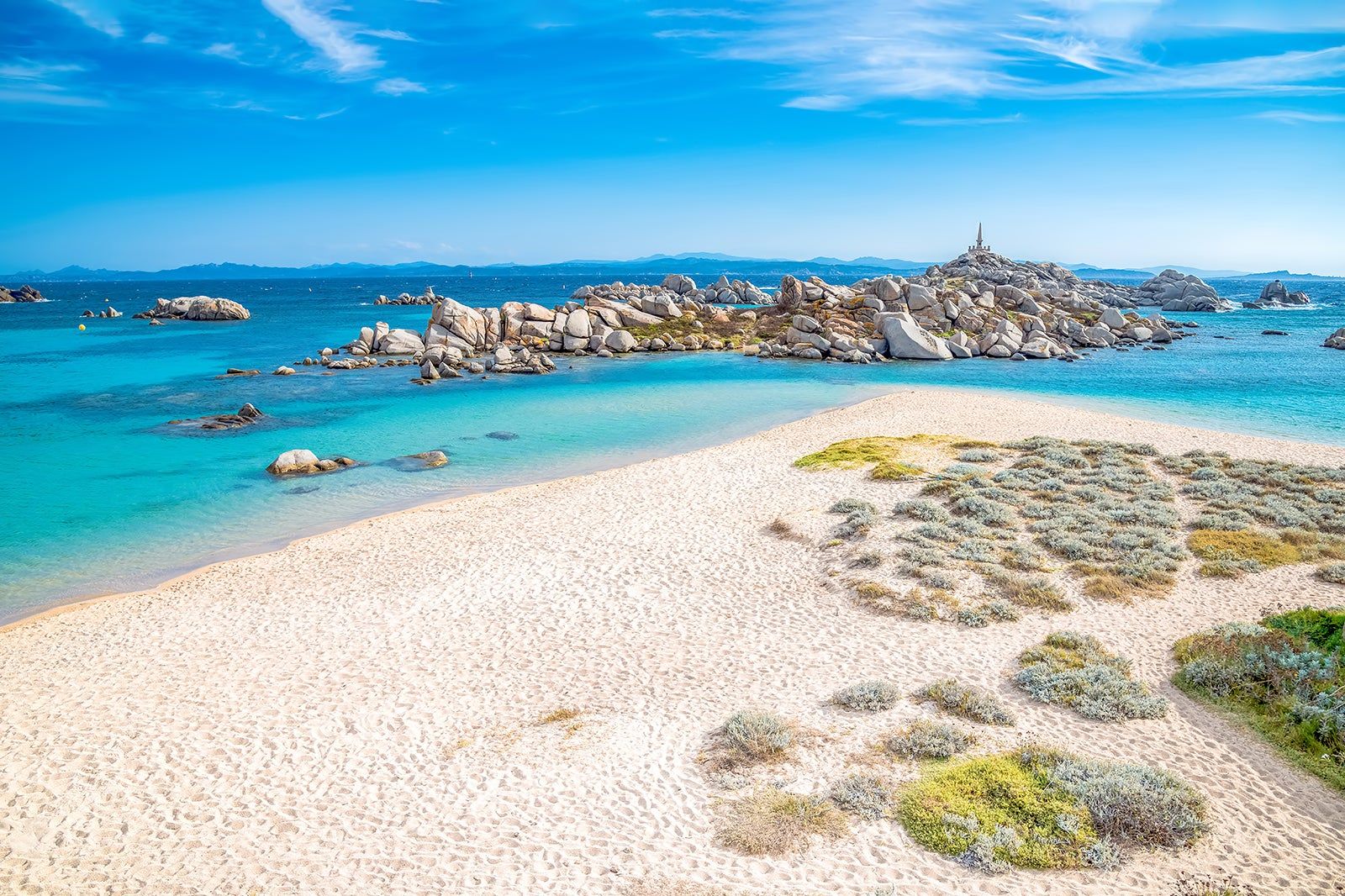 Lavezzi Archipelago in Corsica