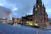 Birmingham UK in the evening