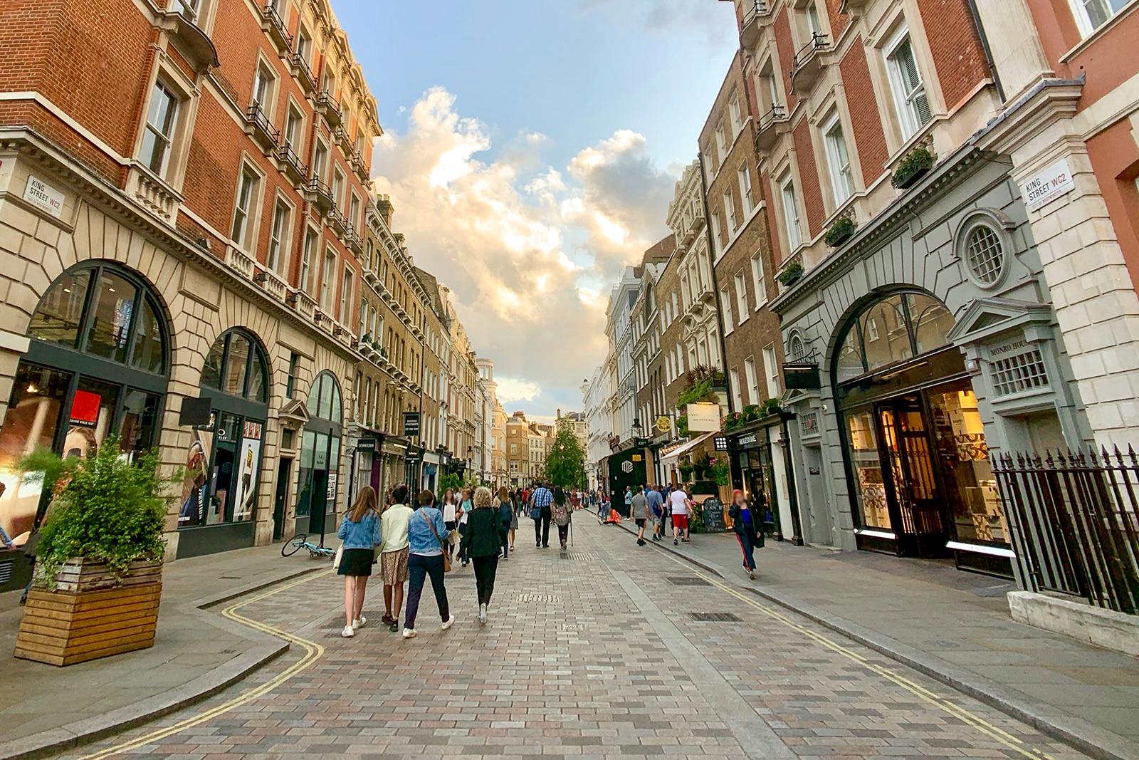 Calles y plazas famosas de Londres