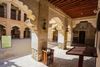 Inside Arabic architecture of the Dubai Heritage Village.