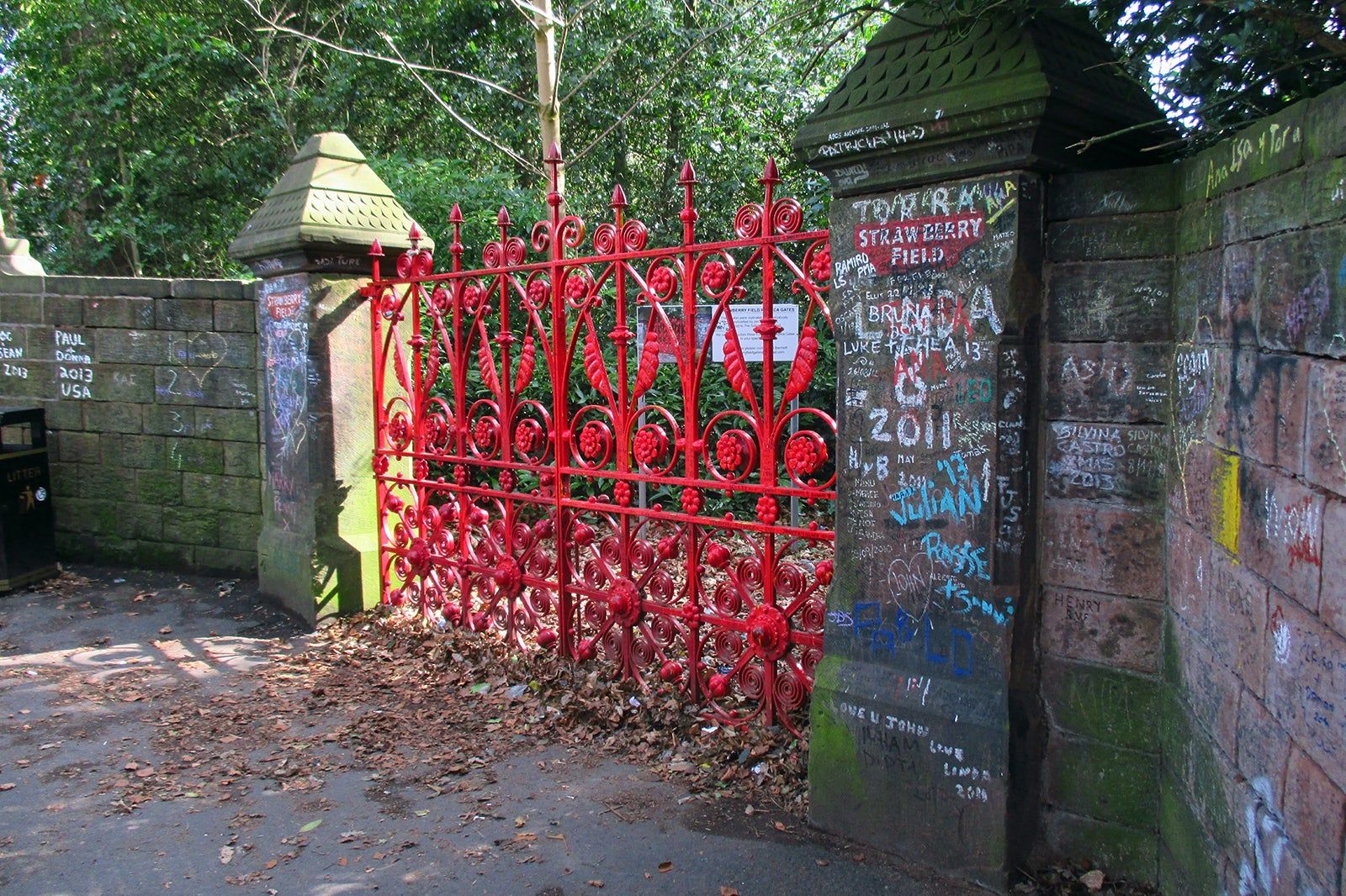 Strawberry Field in Liverpool 