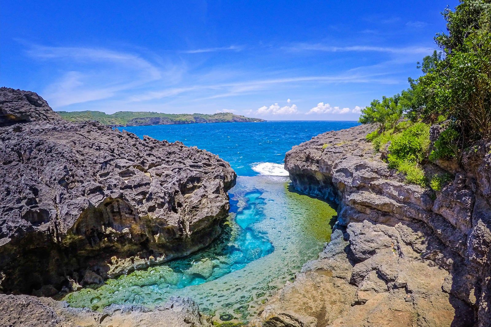 Angel’s Billabong in Nusa Penida Island Bali