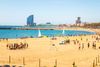 Mar Bella Beach in Barcelona