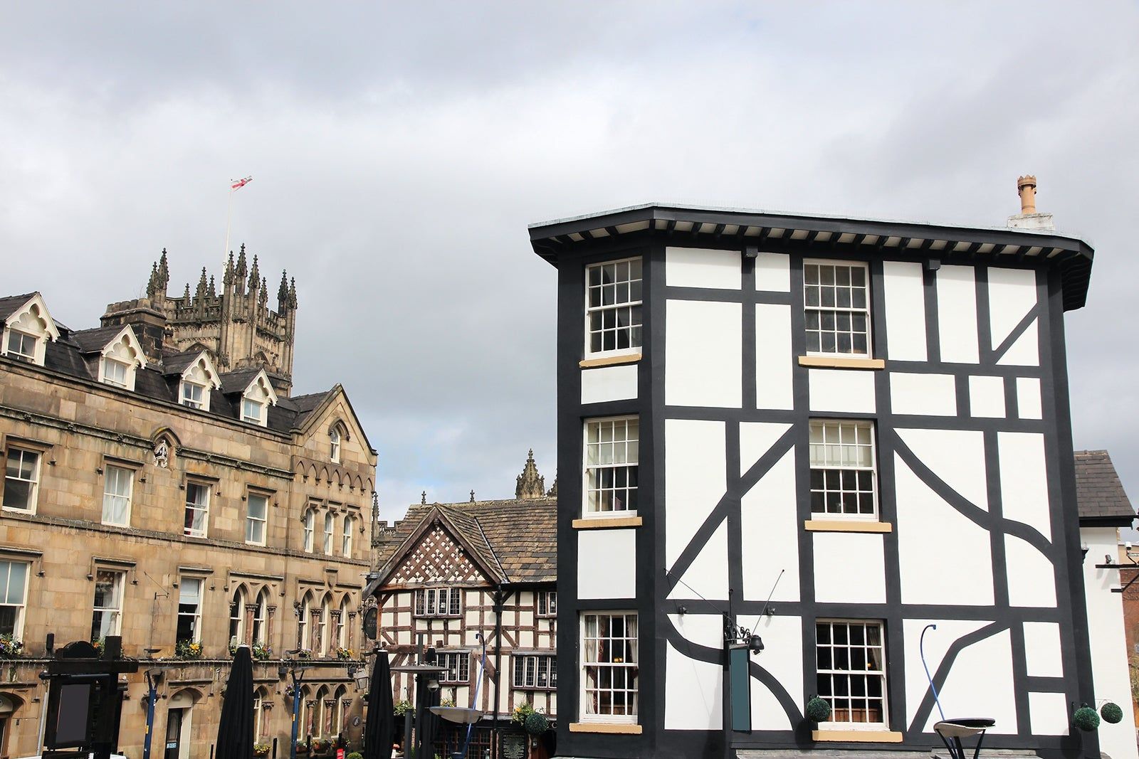 Shambles Square in Manchester