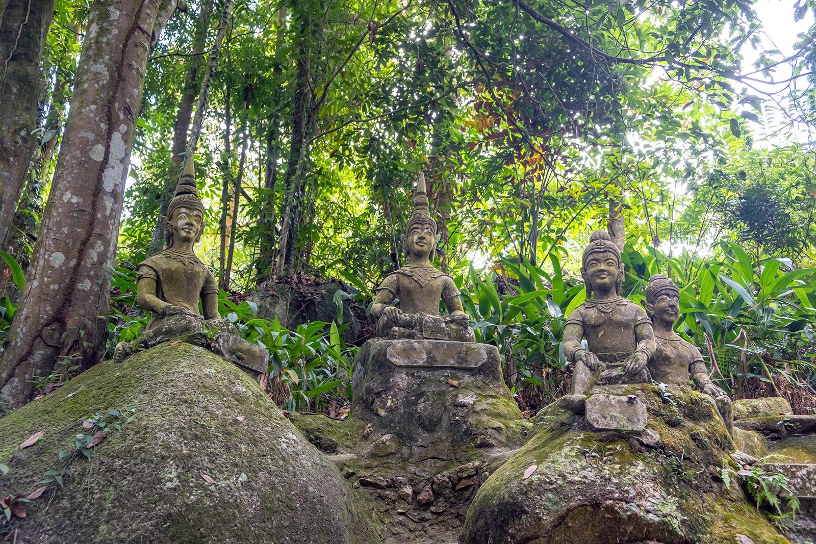 Secret Buddha Garden in Koh Samui