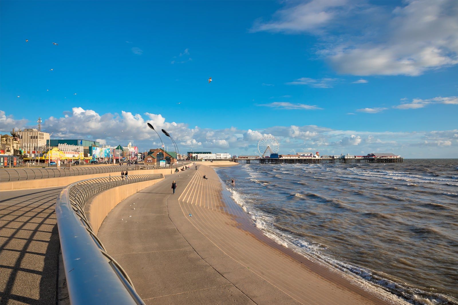 The Promenade in Blackpool