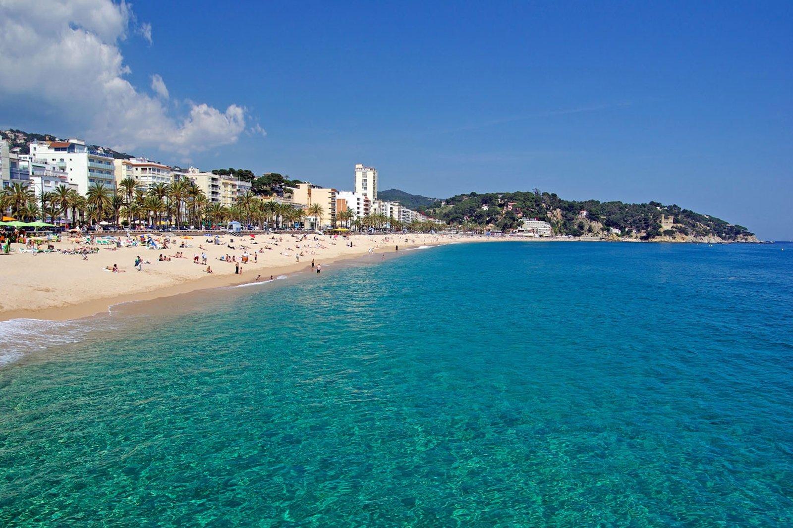 Lloret de Mar in Costa Brava, Spain