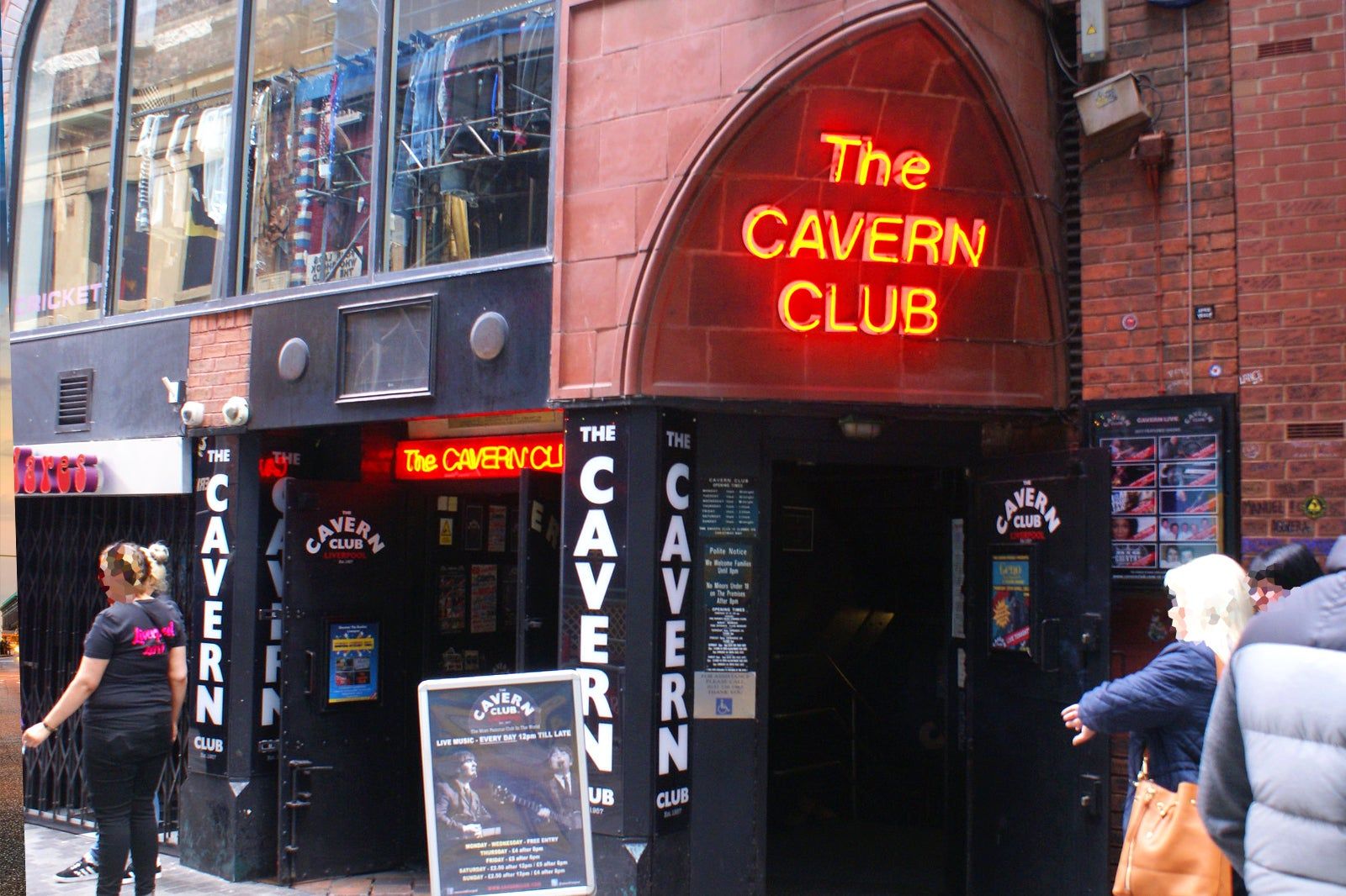 The Cavern Club in Liverpool