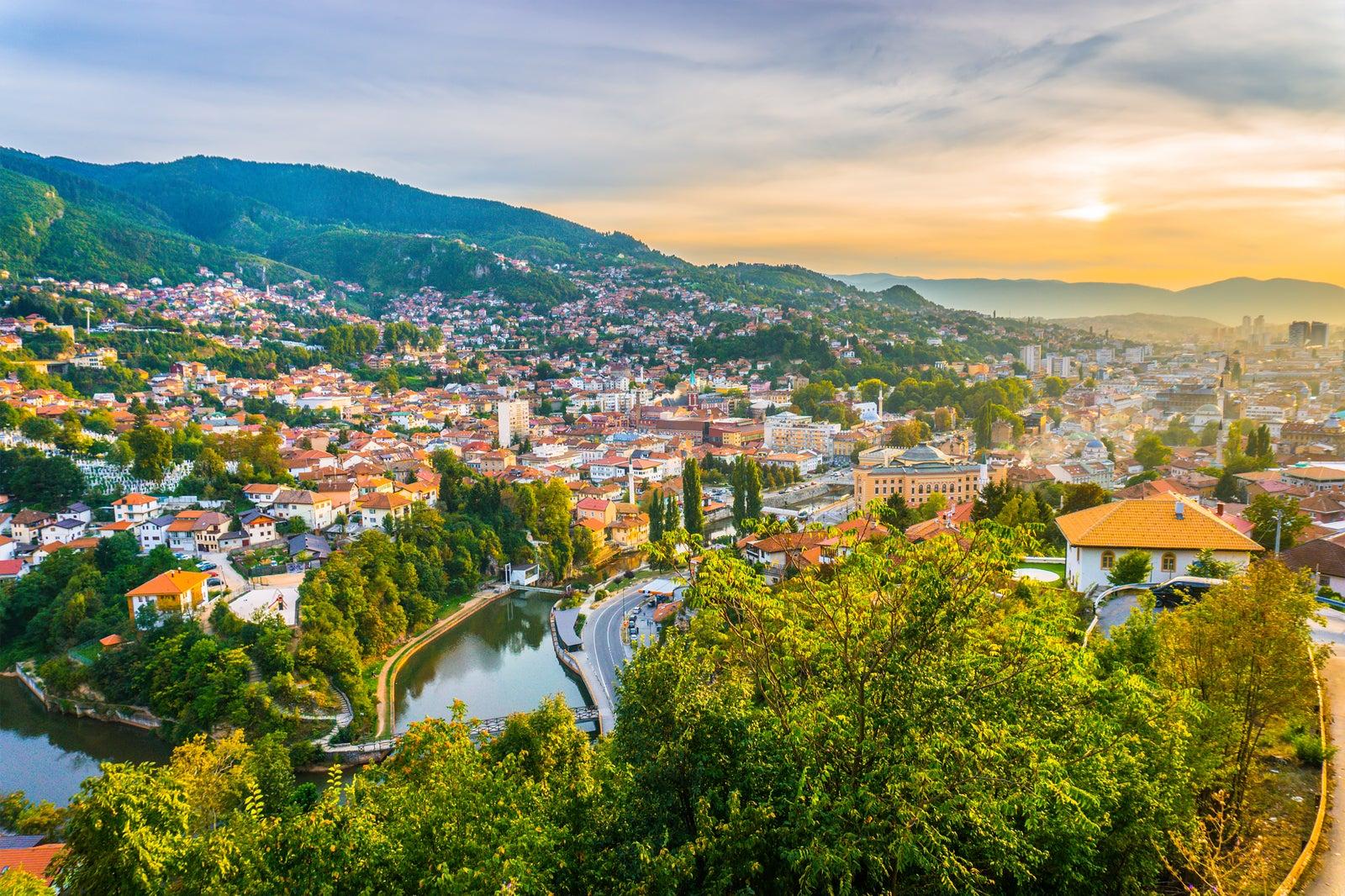 Yellow Fortress in Sarajevo