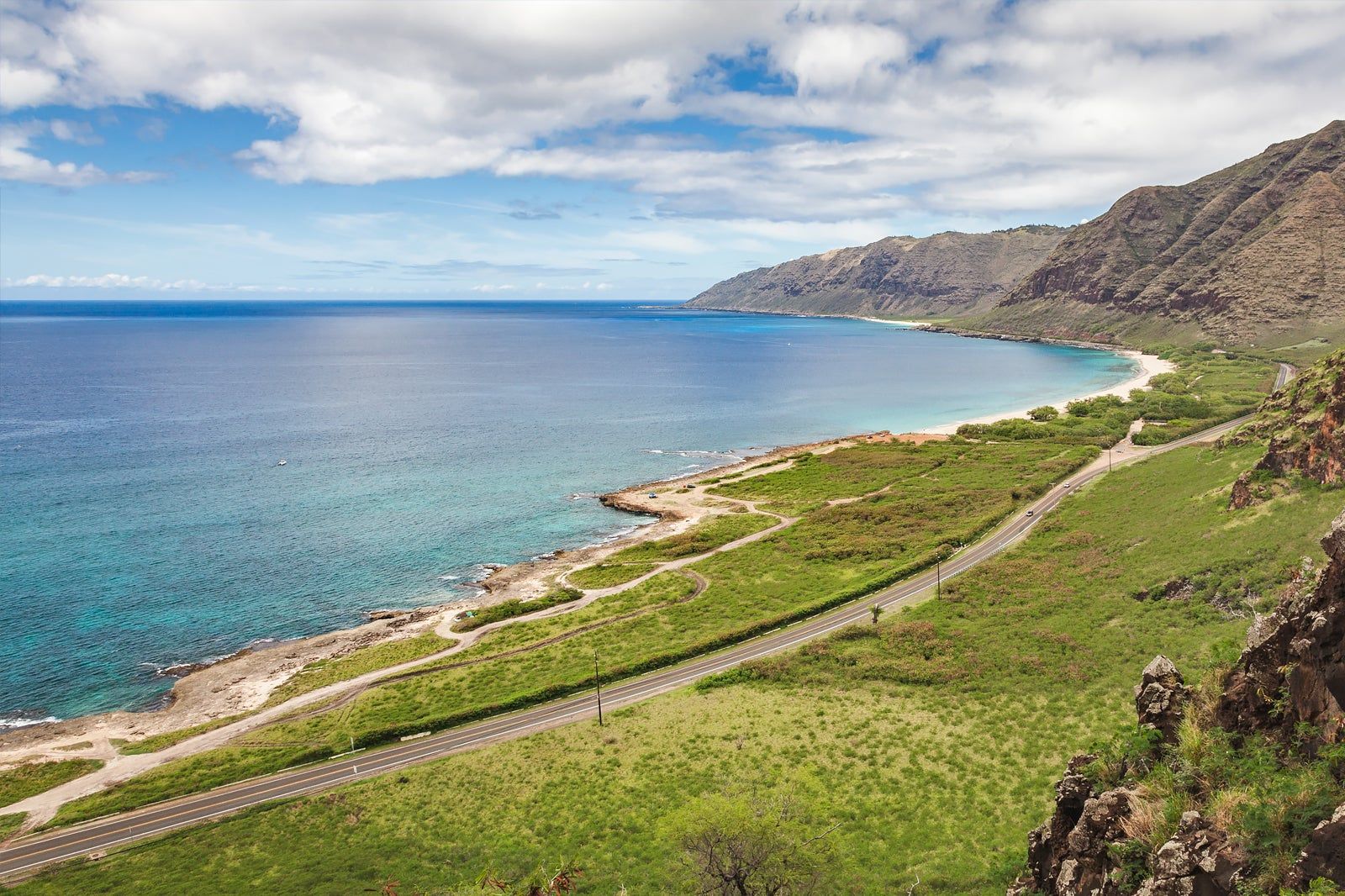 Ka’ena Point State Park on Oahu, Hawaii