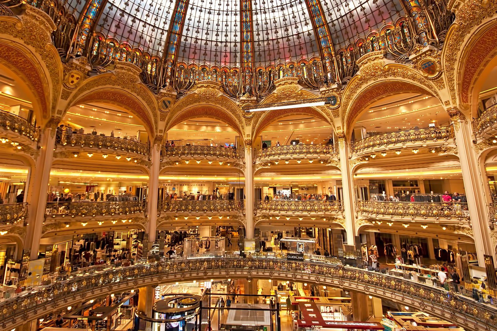 Galeries Lafayette in Paris 